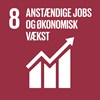 Verdensmål nr. 8: Anstændige jobs og økonomisk vækst